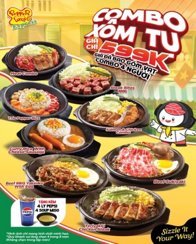 Combo Xôm Tụ Express only