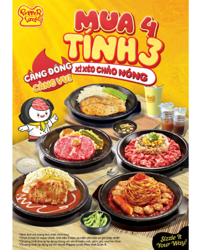DEAL HỜI - MUA 4 TÍNH TIỀN 3 